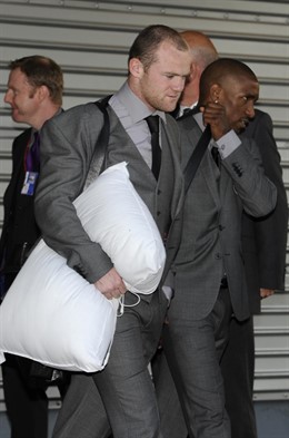 Rooney, en el viaje a Sudáfrica