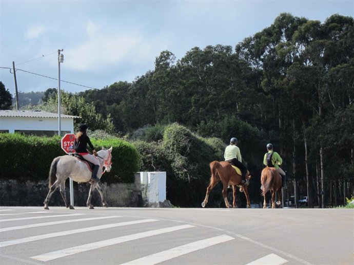 Ruta turística a caballo