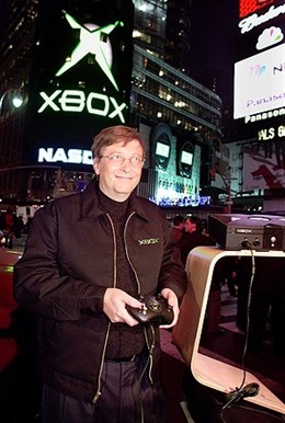 Bill Gate En La Promoción De Xbox Por Microsoft