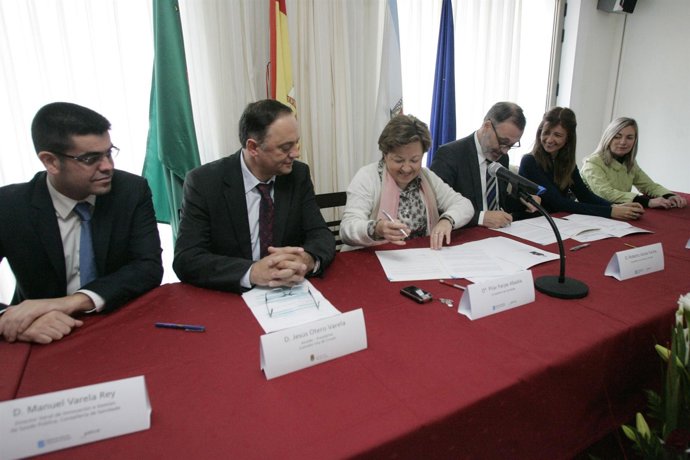 Fotos Sinatura Convenios Talasoterapia