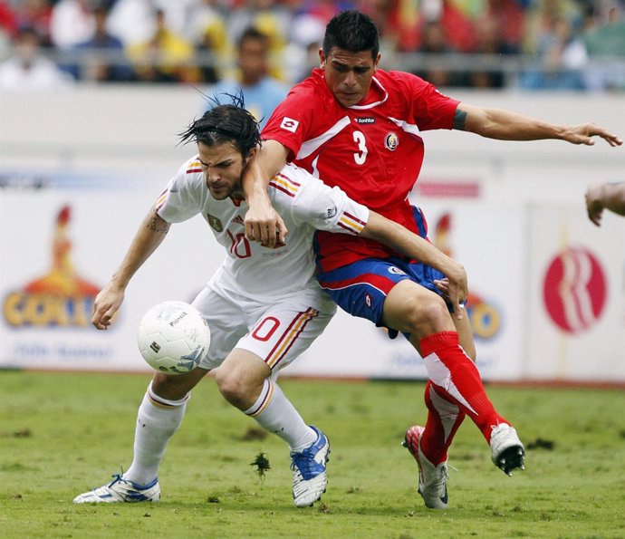 Cesc Fábregas Con La Selección Española Ante Costa Rica