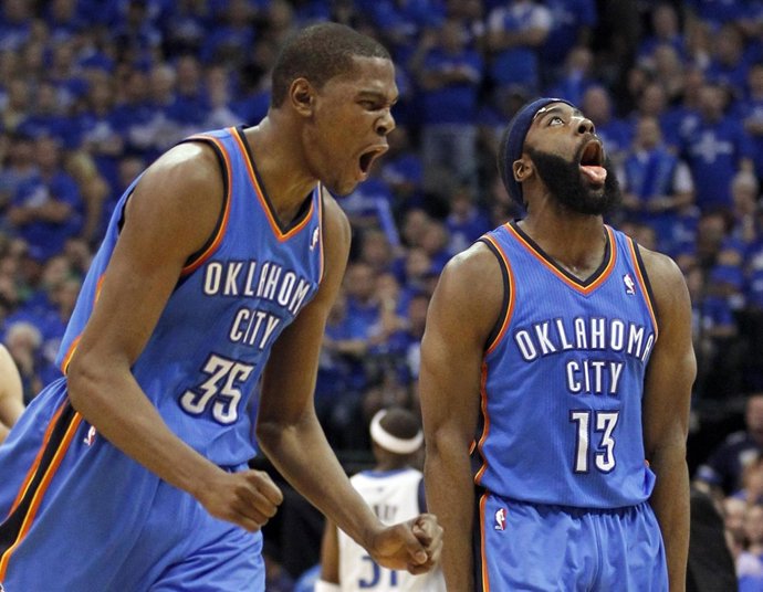 Kevin Durant Y James Harden