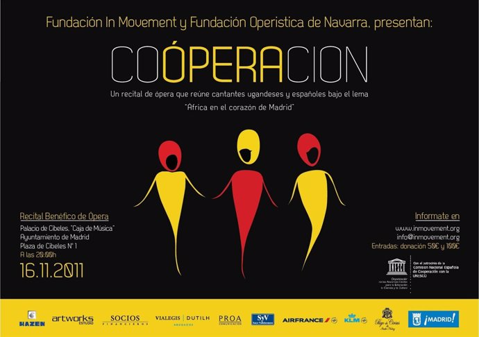 Cartel De Coóperacion, Que Se Celebra En Madrid El 16 De Noviembre