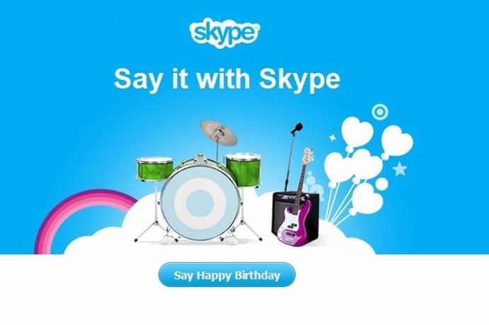 Aplicación 'Díselo Con Skype'