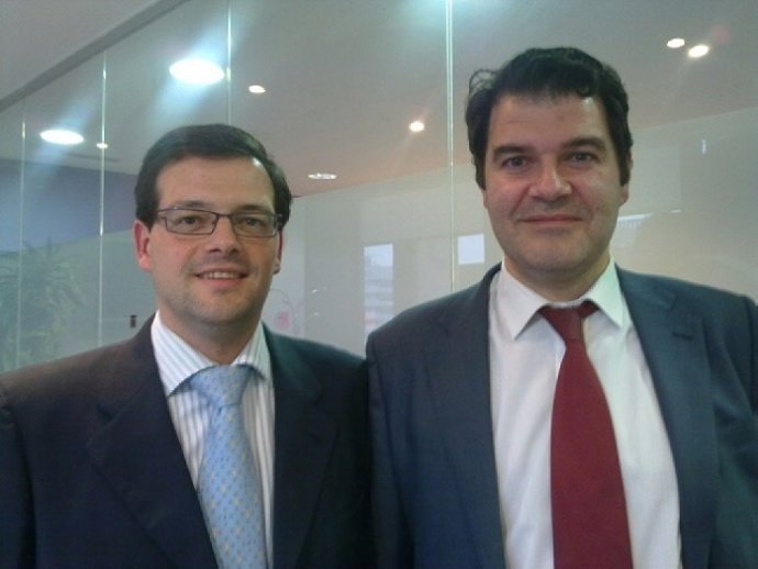 El Presidente De PUM+J, Antonio Sieira, Y El Candidato, Ramiro Viñuales