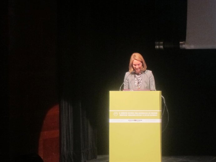 La Presidenta Del Parlamento Vasco, Arantza Quiroga.