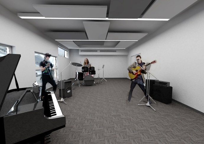 Recreación Del Campus De Valencia De Berklee