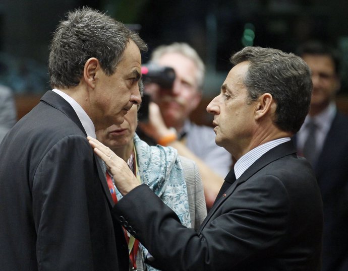 Zapatero Y Sarkozy 