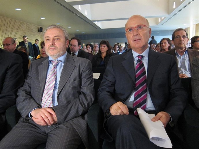 Xavier Grau (Delegado Once Catalunya) Y J.A.Duran (Ciu)