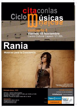 Rania Presenta 'Músicas Para La Conciencia' En Sevilla