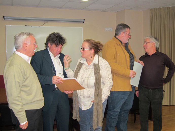 Representantes De Los Gremios De Libreros De La Comunitat.