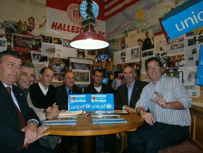 Presentación Del Partido De Veteranos Del Athletic A Favor De Unicef 
