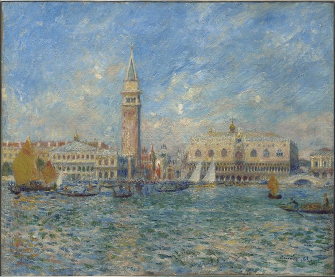 'Palacio Ducal De Venecia', De Pierre Auguste Renoir