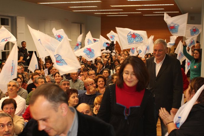 Mitin Del BNG En Lugo