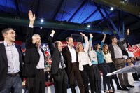 Griñán elogia a Zapatero, destacando sus avances en igualdad y en derechos sociales y su "política sabia"