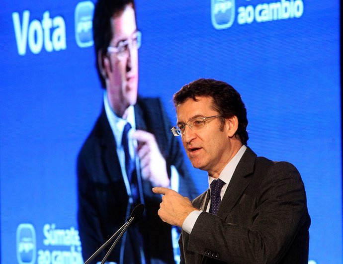 El Líder Del Ppdeg Alberto Núñez Feijóo