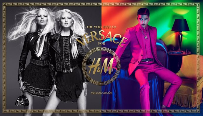 Imagen De La Nueva Colección De Versace Para H&M 