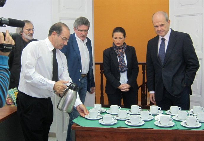 Manuel Chaves En Un Desayuno Con Los Medios De Comunicación