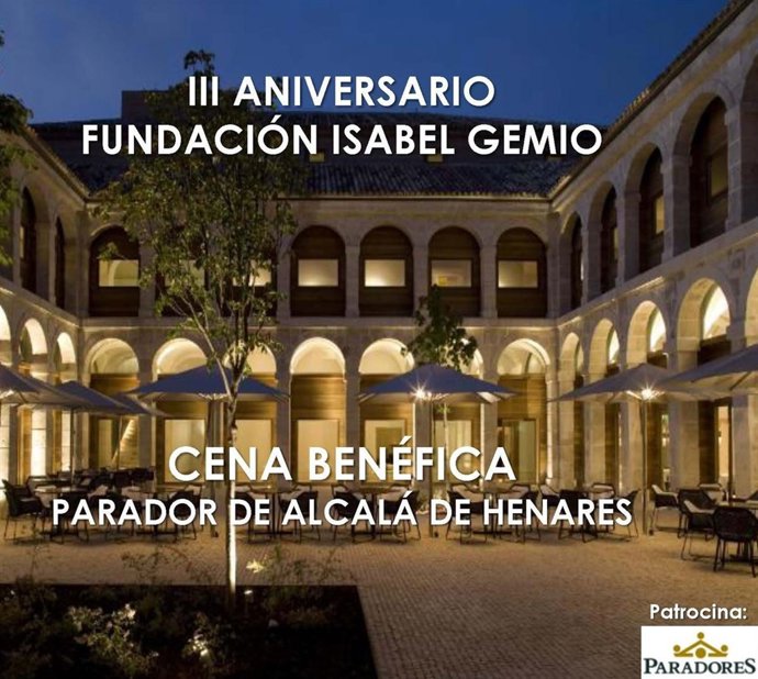 Cena Benefica Paradores De Turismo Y Fundación Isabel Gemio