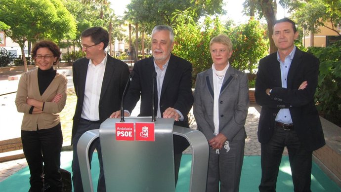 Griñán, En Un Acto Electoral De Campaña Del PSOE-A