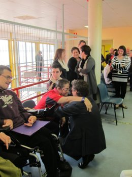 De La Serna Visita Aspace Por Su 30 Aniversario