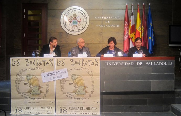 De Izq. A Dcha., Jesús Redondo, Luis Santos, Mercedes Cantalapiedra Y Fran Lara 