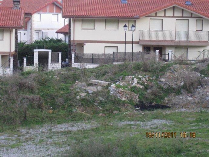 Imagen De La Situación En Que Se Encuentra La Parcela