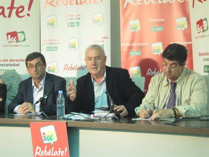 José Luis Centella, Cayo Lara Y Diego Valderas