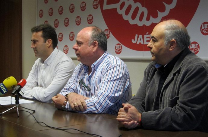 Moreno, Aleo Y Calahorro En La Rueda De Prensa.