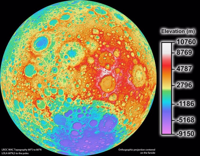 Topografía Lunar