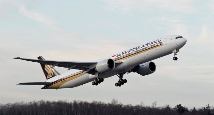 Avión De Singapore Airlines