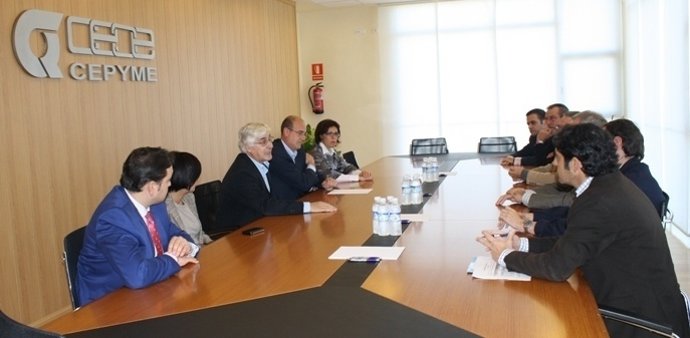 Barreda Con CEOE Ciudad Real