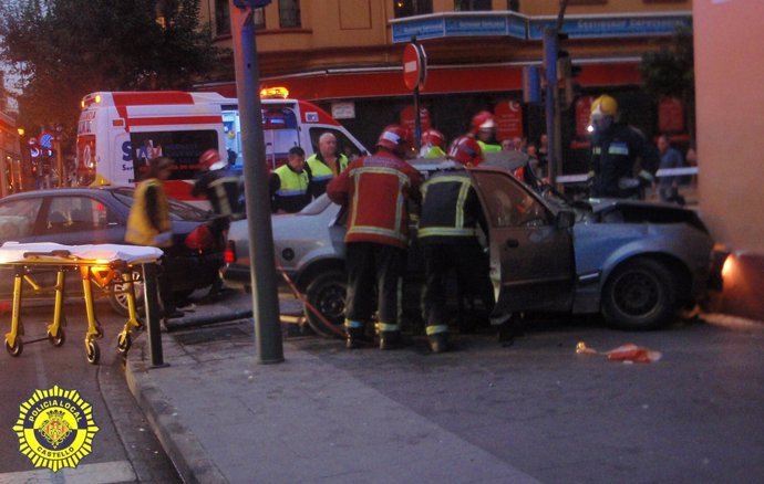 Accidente Entre Dos Vehículos En La Ronda Magdalena       