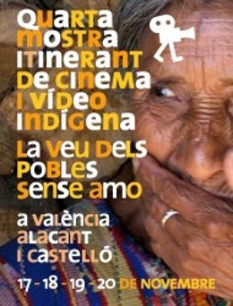 Cartel De La Mostra Itinerant De Cinema I Vídeo Indígena.