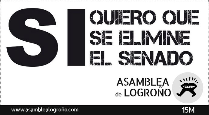 Papeleta De Voto Al Senado Del 15M Indignados