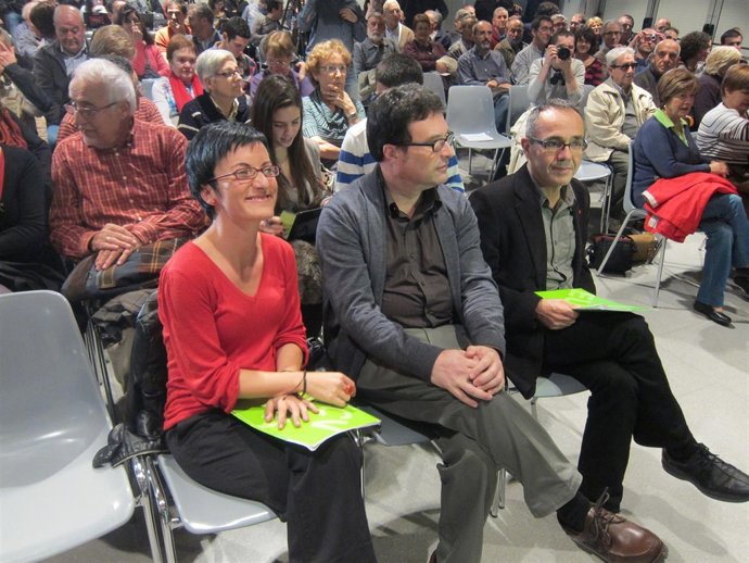 Marta Ribas, Joan Josep Nuet Y Joan Coscubiela (ICV-Euia)