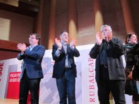 Vara dice ante Patxi López estar "convencido" de que en el País Vasco "está gran parte del futuro" del PSOE