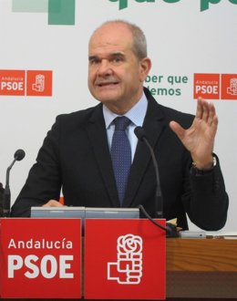 Manuel Chaves En Rueda De Prensa