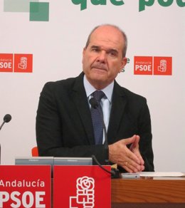 Manuel Chaves En Rueda De Prensa