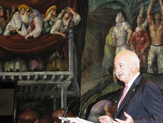 El Presidente Del Cabildo De Tenerife, Ricardo Melchior