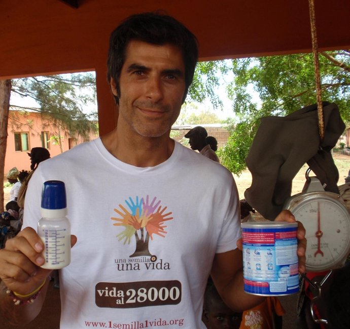 Jorge Fernández Embajador Solidario De La Campaña 2011 De Fundación Antena 3