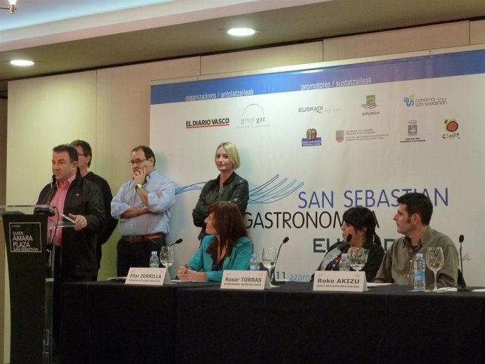 Martin Berasategui En La Presentación De San Sebastián Gastronomika