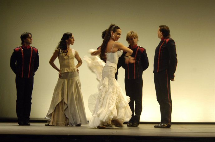Ballet De Aida Gomez En En Auditorio Al Aire Librecemil Topuzloacik Hava Tivatro