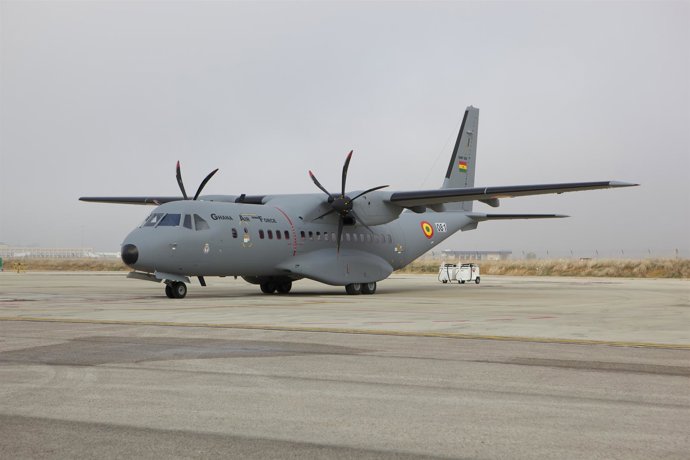 C295 De La Fuerza Aérea De Ghana Fabricado Por Airbus Military