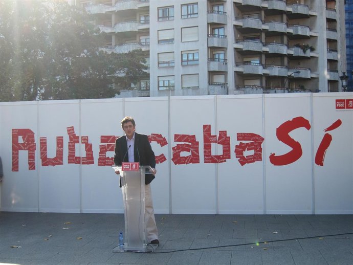 Eduardo Madina Cierra Campaña En Santurtzi