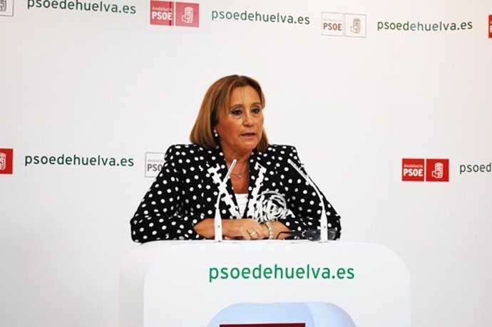 La Alcaldesa De Isla Cristina, María Luisa Faneca.