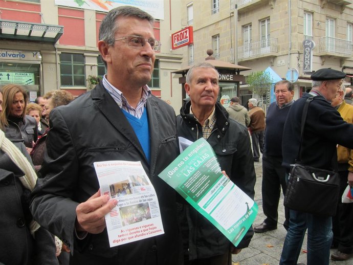 El socialista Manel Gallego en Vigo