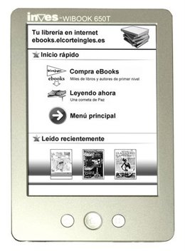 Wibook 650T, Ereader Inves
