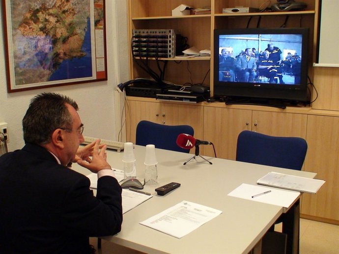 El Consejero De Presidencia Mantiene Una Videoconferencia Con UME