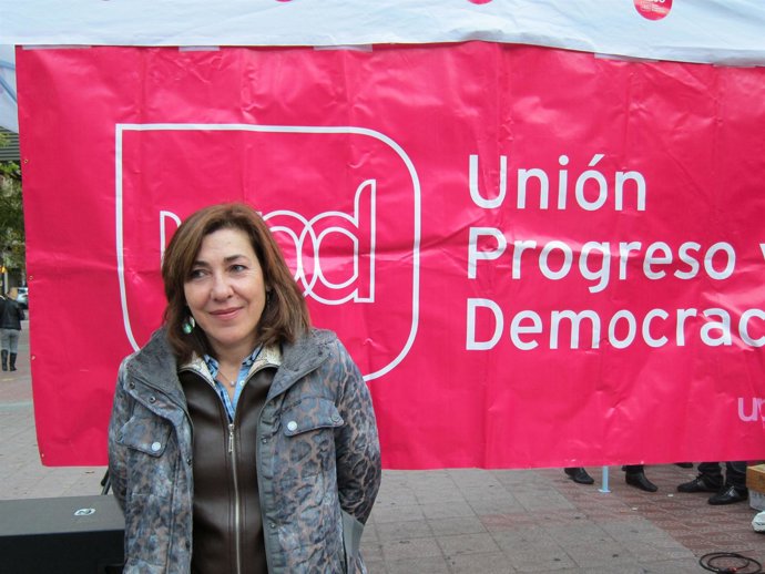 La Candidata Al Congreso Por Zaragoza De Upyd, Cristina Andreu